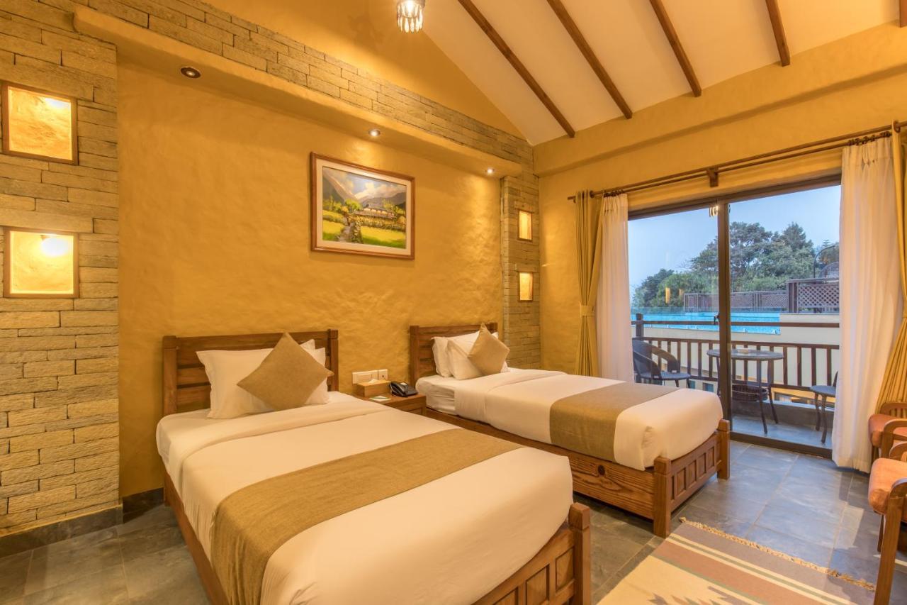 Bar Peepal Resort Pokhara Eksteriør bilde Deluxe Room