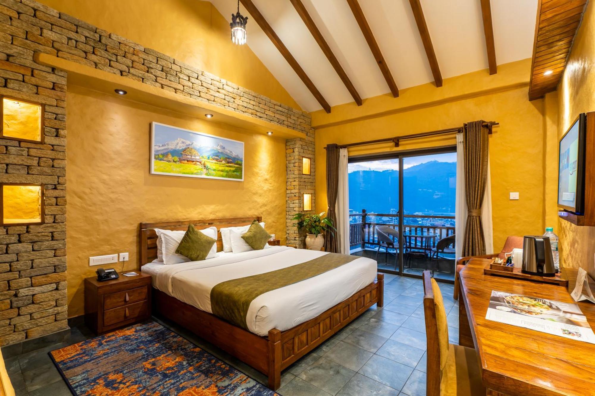 Bar Peepal Resort Pokhara Eksteriør bilde Deluxe Room