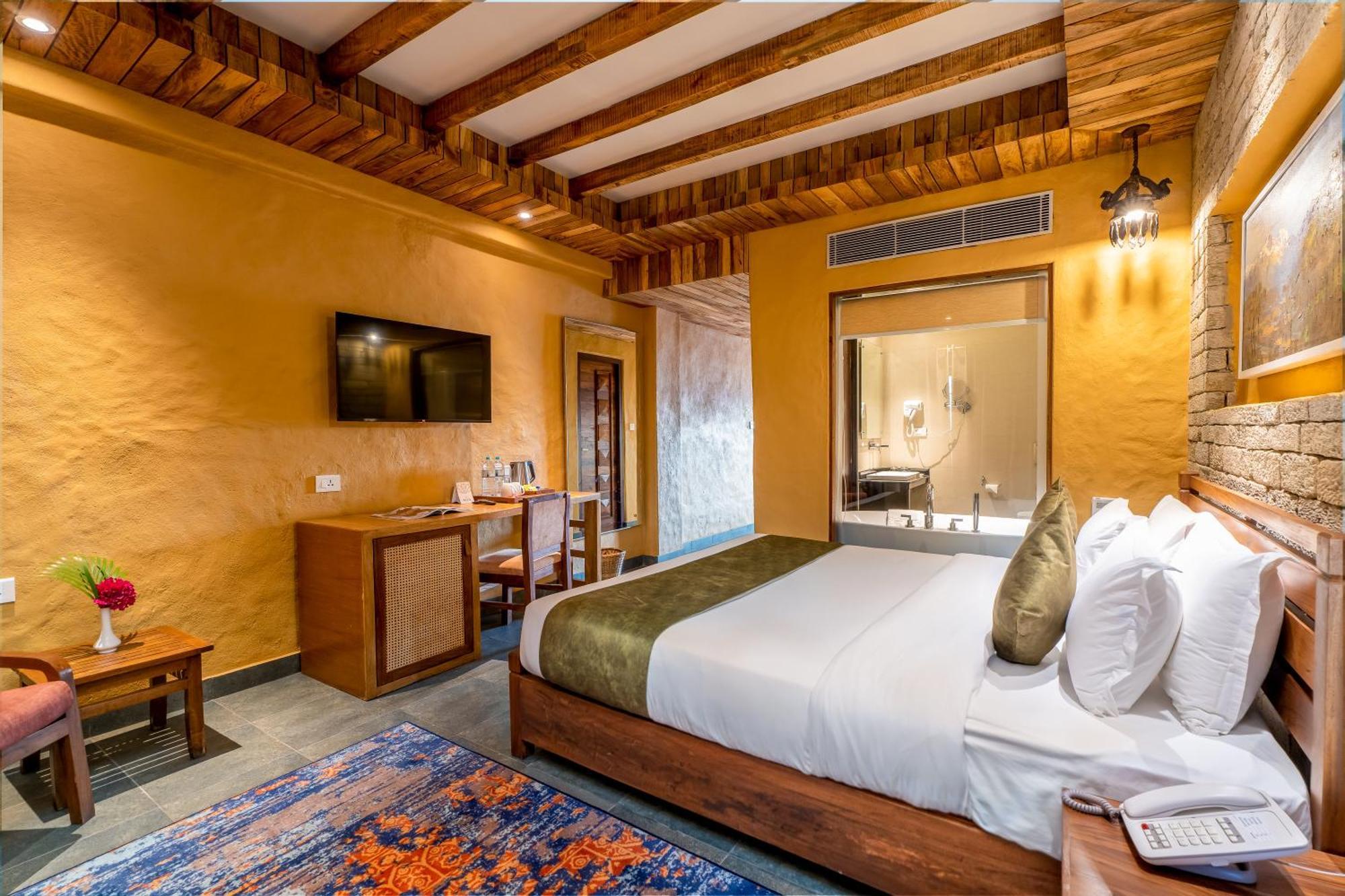 Bar Peepal Resort Pokhara Eksteriør bilde Deluxe Room