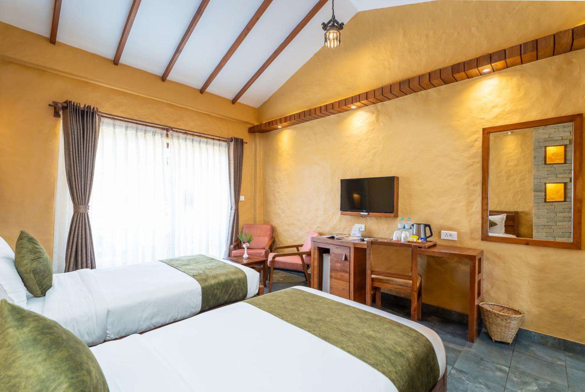 Bar Peepal Resort Pokhara Eksteriør bilde Deluxe Room